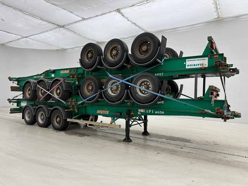 Fruehauf 4 x Skelet 2 x 20-40 ft* - סמיטריילר מוביל מכולות/ החלפת גוף: תמונה 4 Fruehauf 4 x Skelet 2 x 20-40 ft* - סמיטריילר מוביל מכולות/ החלפת גוף: תמונה 4