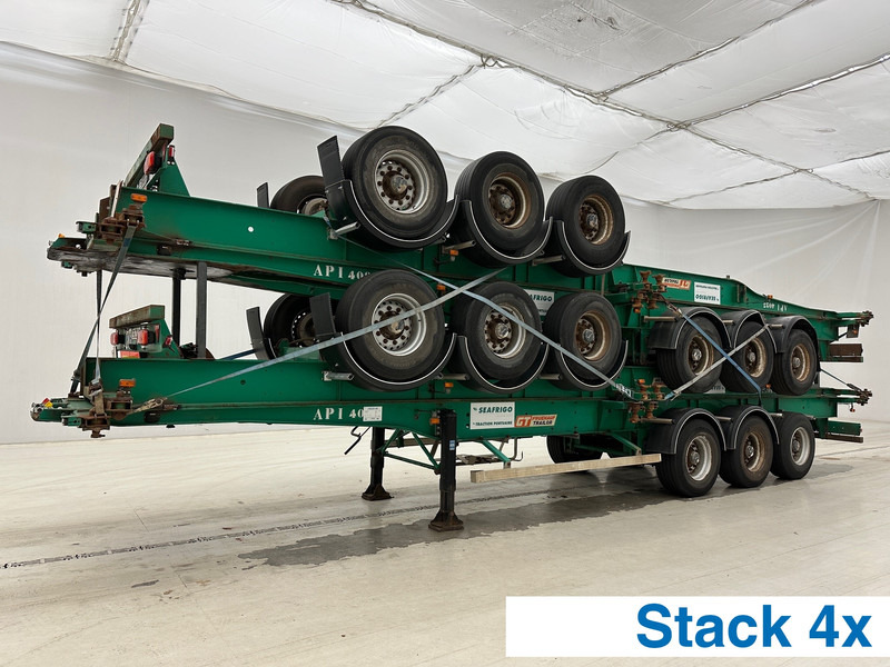 Fruehauf 4 x Skelet 2 x 20-40 ft* - סמיטריילר מוביל מכולות/ החלפת גוף: תמונה 1 Fruehauf 4 x Skelet 2 x 20-40 ft* - סמיטריילר מוביל מכולות/ החלפת גוף: תמונה 1