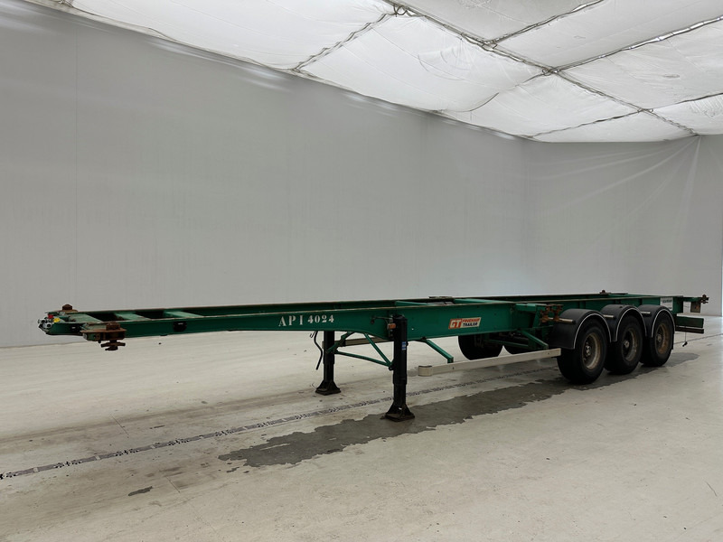 סמיטריילר מוביל מכולות/ החלפת גוף Fruehauf 4x Skelet 2 x 20-40 ft*: תמונה 8