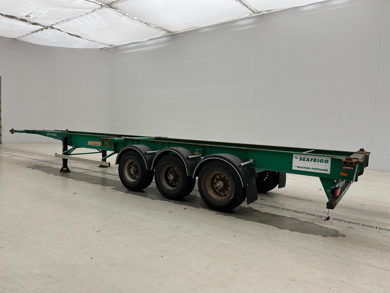 סמיטריילר מוביל מכולות/ החלפת גוף Fruehauf 4x Skelet 2 x 20-40 ft*: תמונה 14