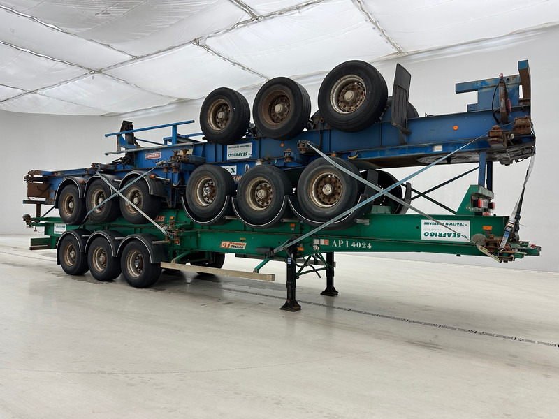 Fruehauf 4x Skelet 2 x 20-40 ft* - סמיטריילר מוביל מכולות/ החלפת גוף: תמונה 3 Fruehauf 4x Skelet 2 x 20-40 ft* - סמיטריילר מוביל מכולות/ החלפת גוף: תמונה 3