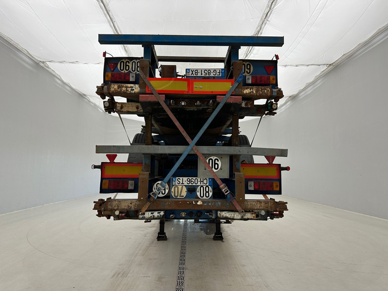 Fruehauf Stack 4 x Skelet 2 x 20-40 ft* - סמיטריילר מוביל מכולות/ החלפת גוף: תמונה 2 Fruehauf Stack 4 x Skelet 2 x 20-40 ft* - סמיטריילר מוביל מכולות/ החלפת גוף: תמונה 2