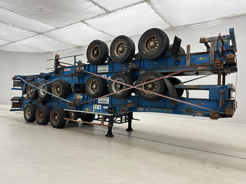 Fruehauf Stack 4 x Skelet 2 x 20-40 ft* - סמיטריילר מוביל מכולות/ החלפת גוף: תמונה 3 Fruehauf Stack 4 x Skelet 2 x 20-40 ft* - סמיטריילר מוביל מכולות/ החלפת גוף: תמונה 3