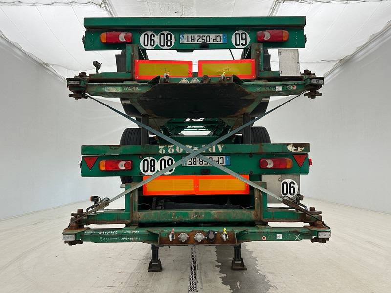 GT Trailers 4 x Skelet 2 x 20-40 ft - סמיטריילר מוביל מכולות/ החלפת גוף: תמונה 2 GT Trailers 4 x Skelet 2 x 20-40 ft - סמיטריילר מוביל מכולות/ החלפת גוף: תמונה 2
