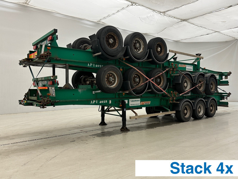 GT Trailers 4 x Skelet 2 x 20-40 ft - סמיטריילר מוביל מכולות/ החלפת גוף: תמונה 1 GT Trailers 4 x Skelet 2 x 20-40 ft - סמיטריילר מוביל מכולות/ החלפת גוף: תמונה 1