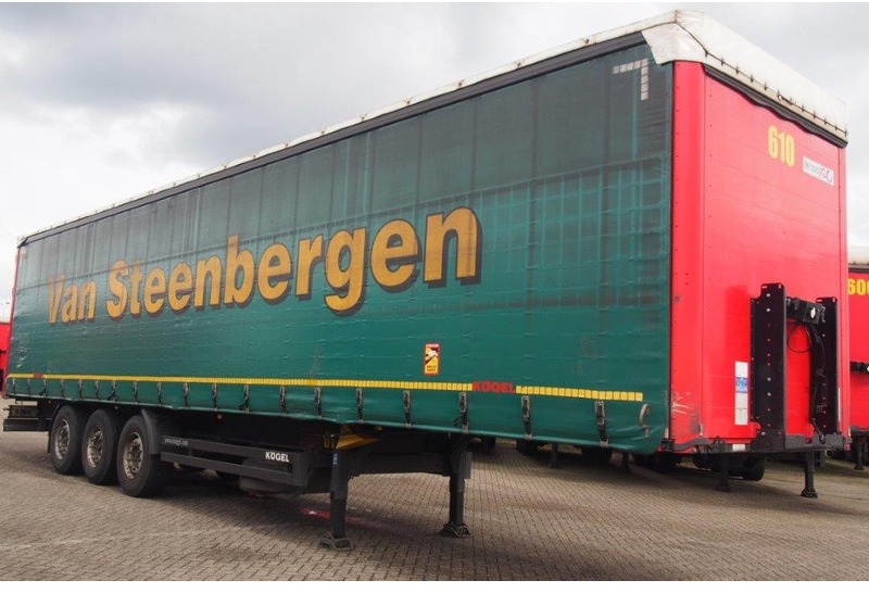 Kögel Tautliner coil - סמיטריילר עם וילונות צד: תמונה 3 Kögel Tautliner coil - סמיטריילר עם וילונות צד: תמונה 3