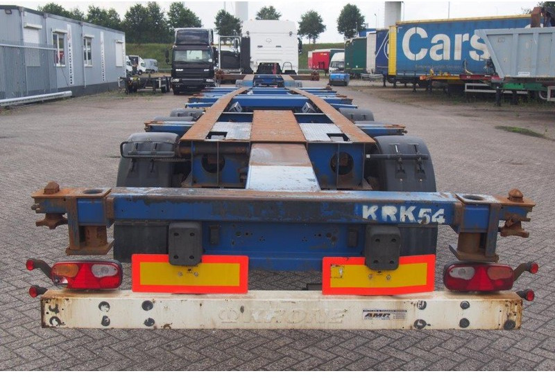 Krone Polyvalent skelet 20-30-40-45 ft - סמיטריילר מוביל מכולות/ החלפת גוף: תמונה 5 Krone Polyvalent skelet 20-30-40-45 ft - סמיטריילר מוביל מכולות/ החלפת גוף: תמונה 5