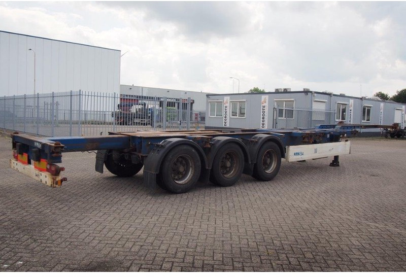 Krone Polyvalent skelet 20-30-40-45 ft - סמיטריילר מוביל מכולות/ החלפת גוף: תמונה 4 Krone Polyvalent skelet 20-30-40-45 ft - סמיטריילר מוביל מכולות/ החלפת גוף: תמונה 4