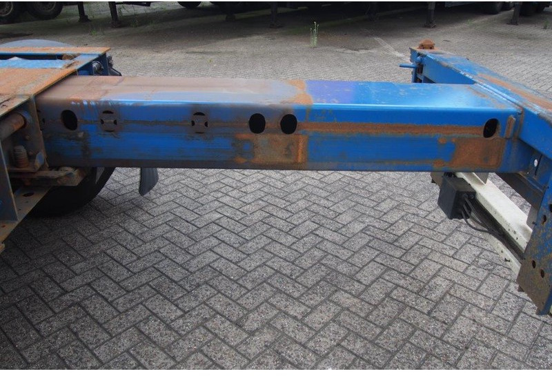 סמיטריילר מוביל מכולות/ החלפת גוף Krone Polyvalent skelet 20-30-40-45 ft: תמונה 7