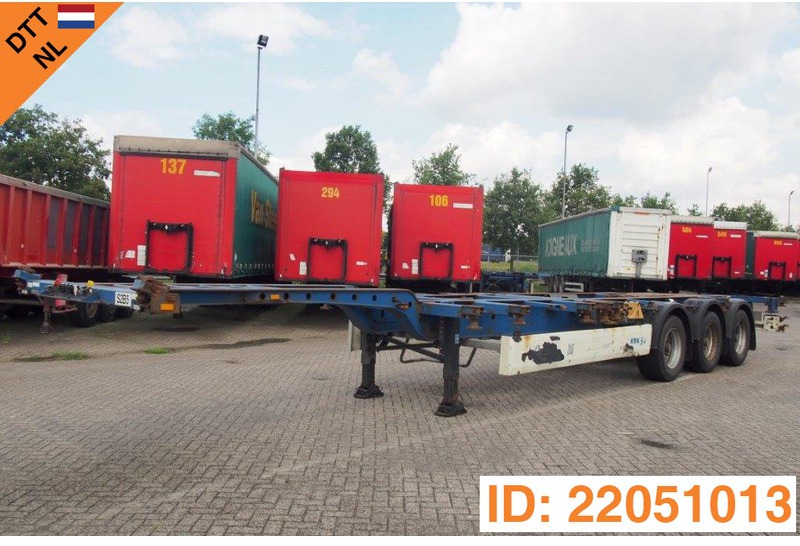 Krone Polyvalent skelet 20-30-40-45 ft - סמיטריילר מוביל מכולות/ החלפת גוף: תמונה 1 Krone Polyvalent skelet 20-30-40-45 ft - סמיטריילר מוביל מכולות/ החלפת גוף: תמונה 1