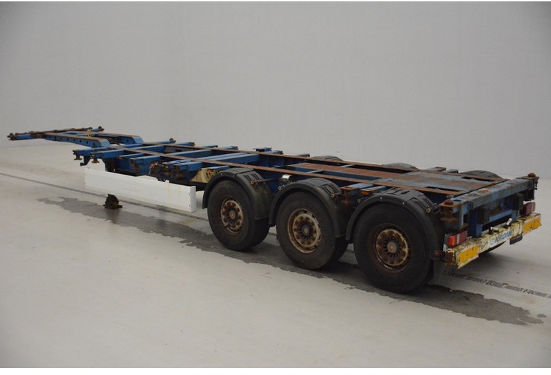 Krone Polyvalent skelet 20-30-40-45 ft - סמיטריילר מוביל מכולות/ החלפת גוף: תמונה 5 Krone Polyvalent skelet 20-30-40-45 ft - סמיטריילר מוביל מכולות/ החלפת גוף: תמונה 5