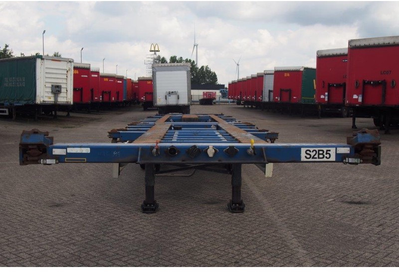 Krone Polyvalent skelet 20-30-40-45 ft - סמיטריילר מוביל מכולות/ החלפת גוף: תמונה 2 Krone Polyvalent skelet 20-30-40-45 ft - סמיטריילר מוביל מכולות/ החלפת גוף: תמונה 2