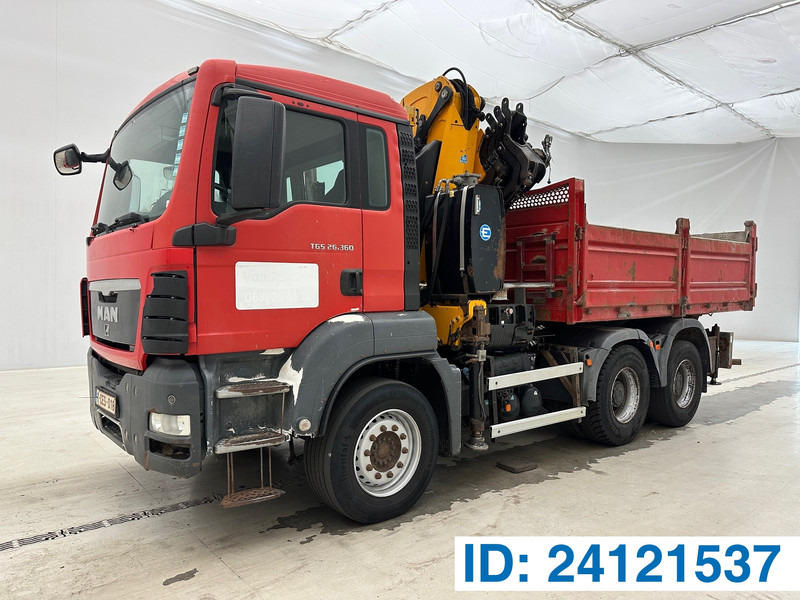 MAN TGS 26.360 - 6x4 - מזהיר, משאית מנוף: תמונה 1 MAN TGS 26.360 - 6x4 - מזהיר, משאית מנוף: תמונה 1