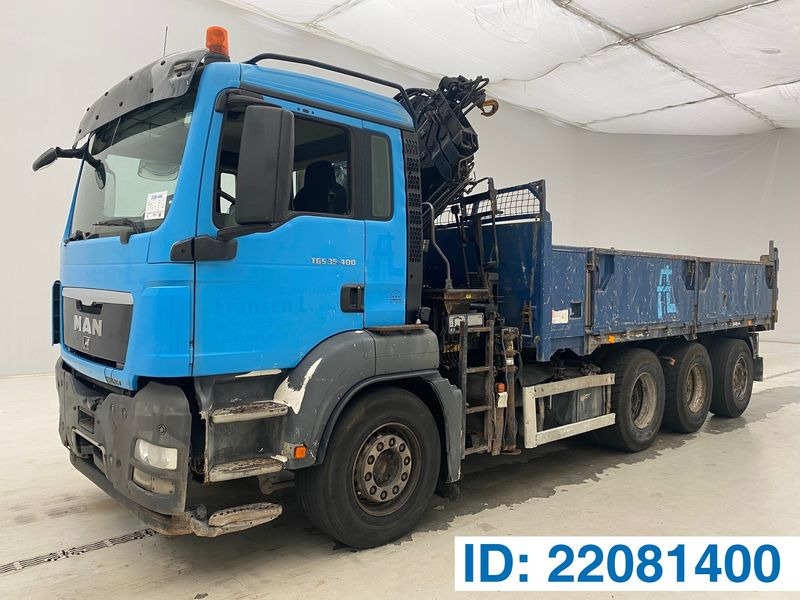 MAN TGS 35.400 - 8x4 - מזהיר, משאית מנוף: תמונה 1 MAN TGS 35.400 - 8x4 - מזהיר, משאית מנוף: תמונה 1