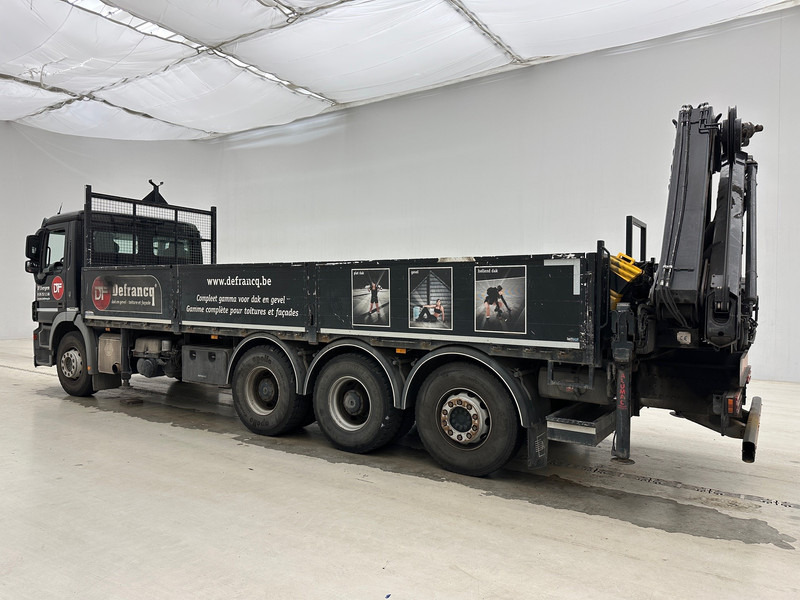 Mercedes-Benz Actros 3236 - 8x4 - משאית צד נופל/ שטוחה, משאית מנוף: תמונה 4 Mercedes-Benz Actros 3236 - 8x4 - משאית צד נופל/ שטוחה, משאית מנוף: תמונה 4