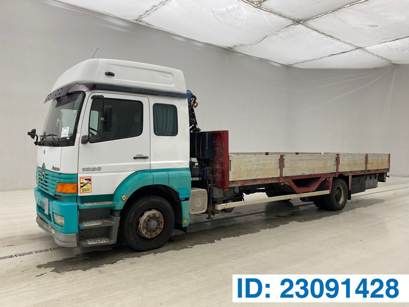 Mercedes-Benz Atego 1828* - משאית צד נופל/ שטוחה, משאית מנוף: תמונה 1 Mercedes-Benz Atego 1828* - משאית צד נופל/ שטוחה, משאית מנוף: תמונה 1