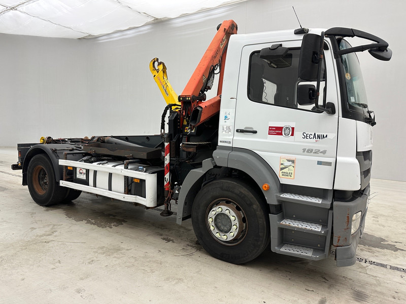 Mercedes-Benz Axor 1824 - משאית הרמת וו, משאית מנוף: תמונה 3 Mercedes-Benz Axor 1824 - משאית הרמת וו, משאית מנוף: תמונה 3
