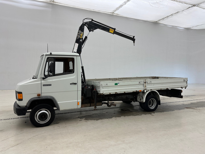 Mercedes-Benz Ecoliner 609D - משאית צד נופל/ שטוחה, משאית מנוף: תמונה 3 Mercedes-Benz Ecoliner 609D - משאית צד נופל/ שטוחה, משאית מנוף: תמונה 3