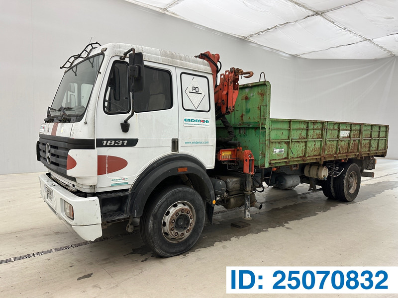 Mercedes-Benz SK 1831 - מזהיר, משאית מנוף: תמונה 1 Mercedes-Benz SK 1831 - מזהיר, משאית מנוף: תמונה 1