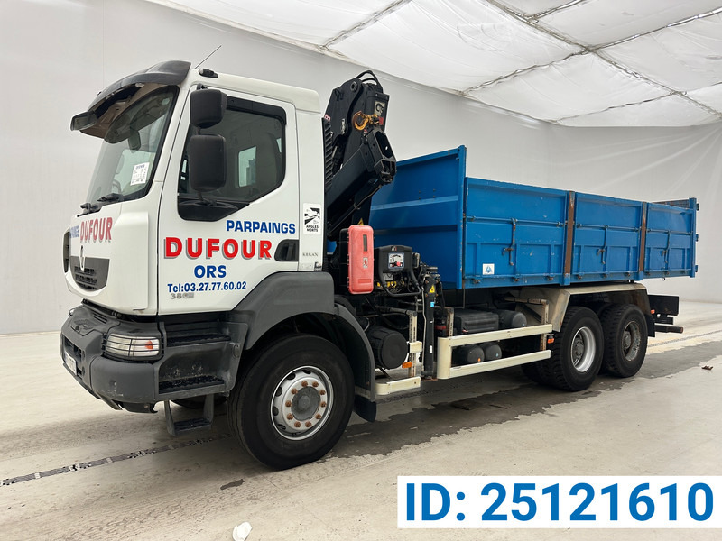 Renault KERAX 380 Dxi - 6x4* - מזהיר, משאית מנוף: תמונה 1 Renault KERAX 380 Dxi - 6x4* - מזהיר, משאית מנוף: תמונה 1