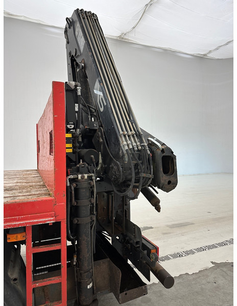 משאית צד נופל/ שטוחה, משאית מנוף Renault Kerax 360 - 6x4: תמונה 10