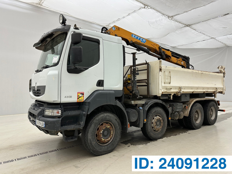 Renault Kerax 430 DXi - 8x4 - מזהיר, משאית מנוף: תמונה 1 Renault Kerax 430 DXi - 8x4 - מזהיר, משאית מנוף: תמונה 1