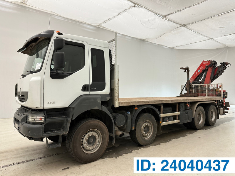 Renault Kerax 460 DXi - 8x4* - משאית צד נופל/ שטוחה, משאית מנוף: תמונה 1 Renault Kerax 460 DXi - 8x4* - משאית צד נופל/ שטוחה, משאית מנוף: תמונה 1