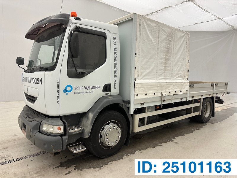 Renault Midlum 220 DCi - משאית צד נופל/ שטוחה: תמונה 1 Renault Midlum 220 DCi - משאית צד נופל/ שטוחה: תמונה 1