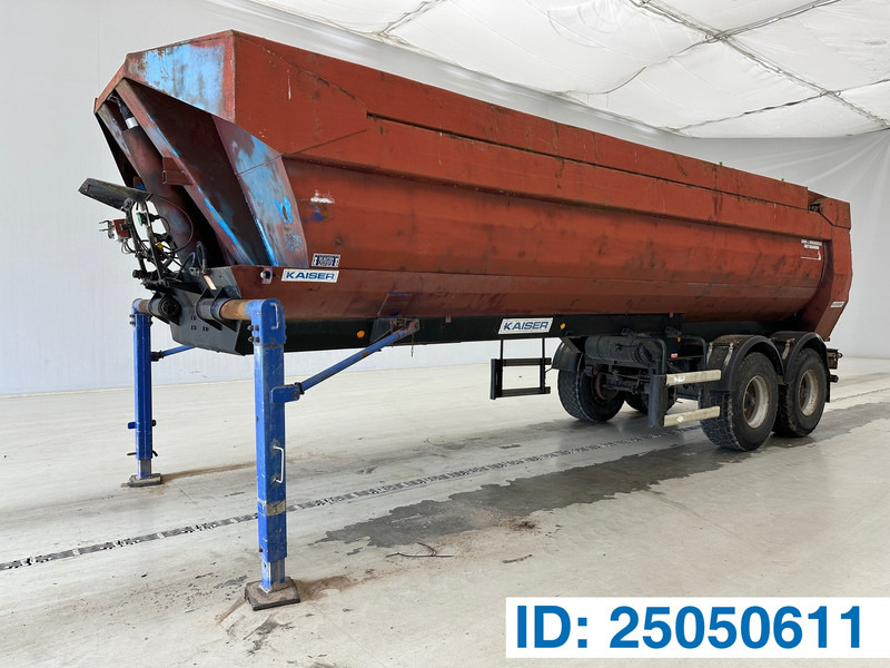 Robuste Kaiser 25 cub in steel - סמיטריילר עם מזהיר: תמונה 1 Robuste Kaiser 25 cub in steel - סמיטריילר עם מזהיר: תמונה 1