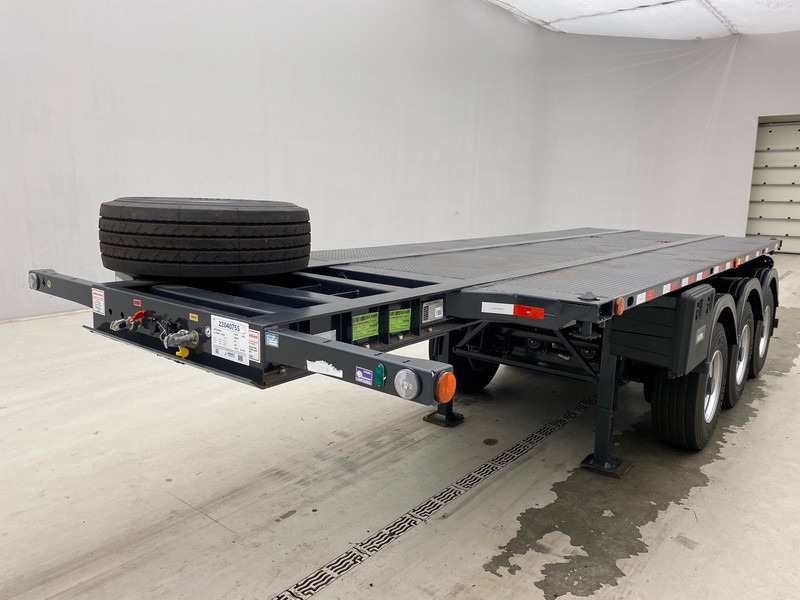 חָדָשׁ סמיטריילר מוביל מכולות/ החלפת גוף SERGOMEL Chassis/Plateau 20FT - NEW: תמונה 11