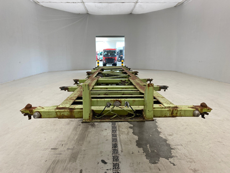 Van Hool 2 x 20-30-40 ft - סמיטריילר מוביל מכולות/ החלפת גוף: תמונה 2 Van Hool 2 x 20-30-40 ft - סמיטריילר מוביל מכולות/ החלפת גוף: תמונה 2
