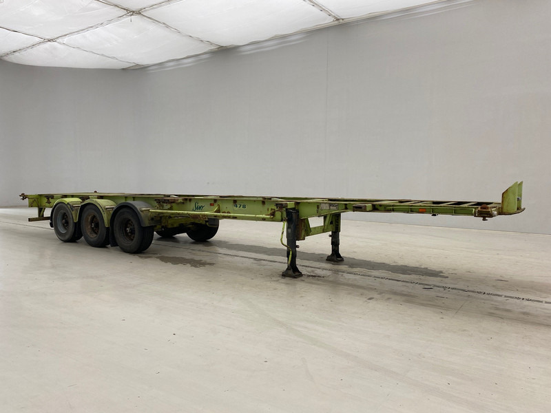 Van Hool 2 x 20-30-40 ft - סמיטריילר מוביל מכולות/ החלפת גוף: תמונה 3 Van Hool 2 x 20-30-40 ft - סמיטריילר מוביל מכולות/ החלפת גוף: תמונה 3