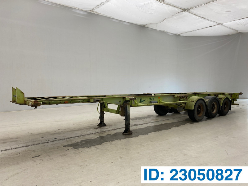 Van Hool 2 x 20-30-40 ft - סמיטריילר מוביל מכולות/ החלפת גוף: תמונה 1 Van Hool 2 x 20-30-40 ft - סמיטריילר מוביל מכולות/ החלפת גוף: תמונה 1