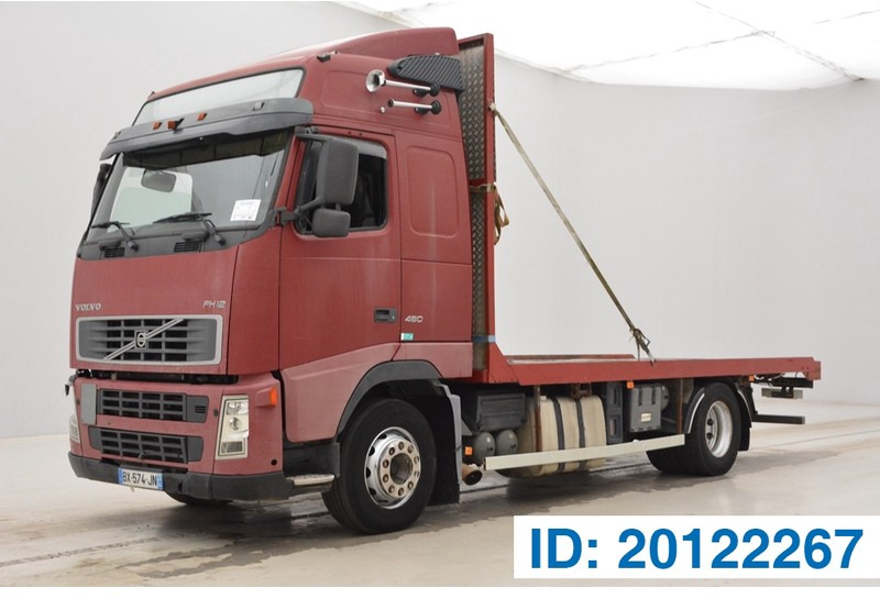 Volvo FH12.460 Globetrotter - משאית צד נופל/ שטוחה: תמונה 1 Volvo FH12.460 Globetrotter - משאית צד נופל/ שטוחה: תמונה 1