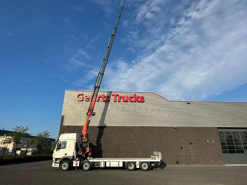 DAF CF 450 8X2 OPRIJWAGEN/MACHINE TRANSPORTER + PALFINGER PK 29002 G KRAAN/KRAN/CRANE/GRUA - משאית מנוף: תמונה 4 DAF CF 450 8X2 OPRIJWAGEN/MACHINE TRANSPORTER + PALFINGER PK 29002 G KRAAN/KRAN/CRANE/GRUA - משאית מנוף: תמונה 4