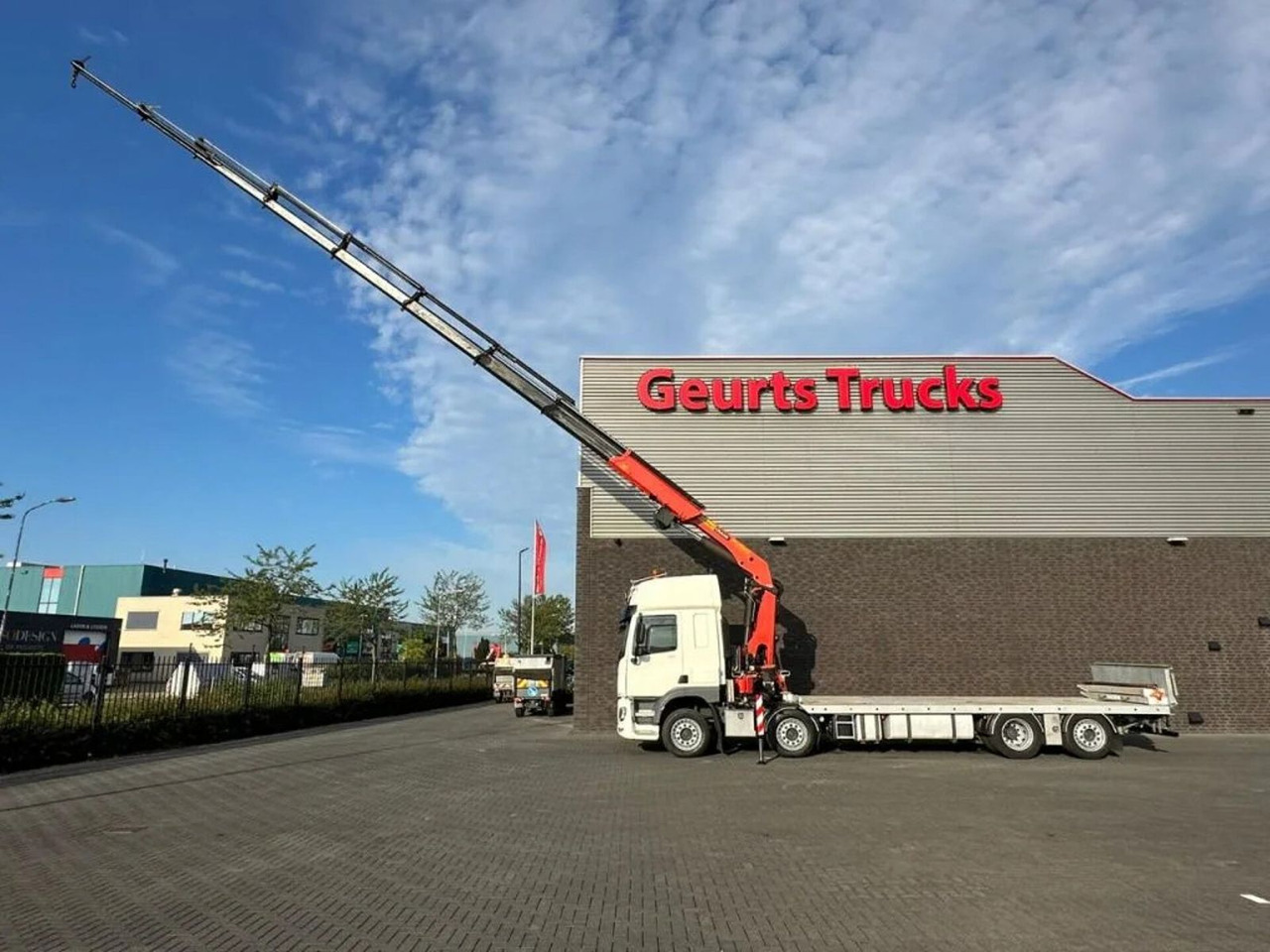 DAF CF 450 8X2 OPRIJWAGEN/MACHINE TRANSPORTER + PALF - משאית מנוף: תמונה 5 DAF CF 450 8X2 OPRIJWAGEN/MACHINE TRANSPORTER + PALF - משאית מנוף: תמונה 5