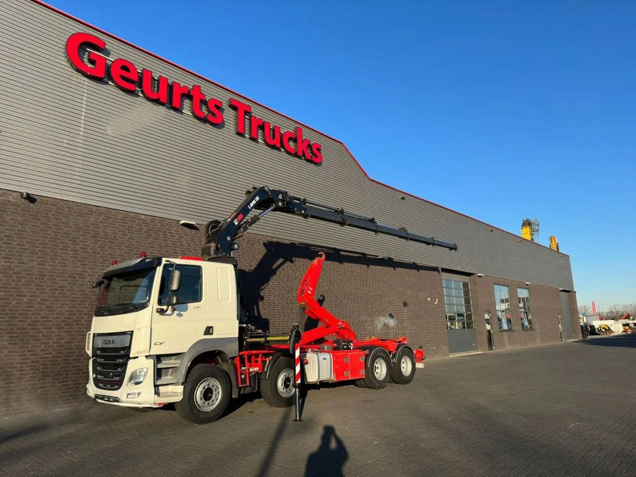 DAF CF 530 8X4 + HIAB HAAKARM + HIAB 262 EP-5 KRAAN/ - משאית הרמת וו: תמונה 2 DAF CF 530 8X4 + HIAB HAAKARM + HIAB 262 EP-5 KRAAN/ - משאית הרמת וו: תמונה 2