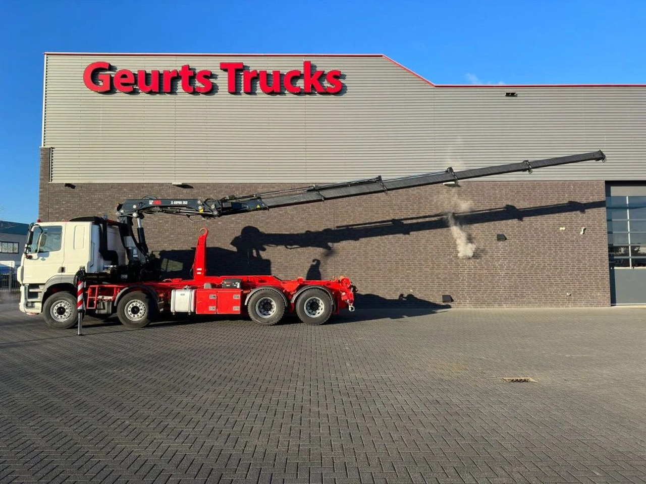 DAF CF 530 8X4 + HIAB HAAKARM + HIAB 262 EP-5 KRAAN/ - משאית הרמת וו: תמונה 4 DAF CF 530 8X4 + HIAB HAAKARM + HIAB 262 EP-5 KRAAN/ - משאית הרמת וו: תמונה 4