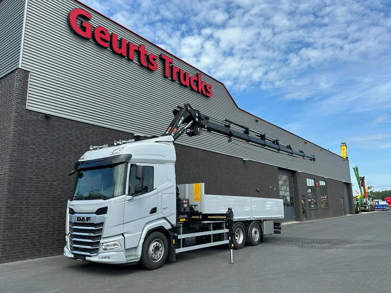 DAF XF 530 OPENLAADBAK / PRITSCHE / FLATBED MET HIAB X-HIDUO 258 E-7 + LIER KRAAN / KRAN / CRANE/ GRUA *NIEUW* - משאית מנוף: תמונה 2 DAF XF 530 OPENLAADBAK / PRITSCHE / FLATBED MET HIAB X-HIDUO 258 E-7 + LIER KRAAN / KRAN / CRANE/ GRUA *NIEUW* - משאית מנוף: תמונה 2