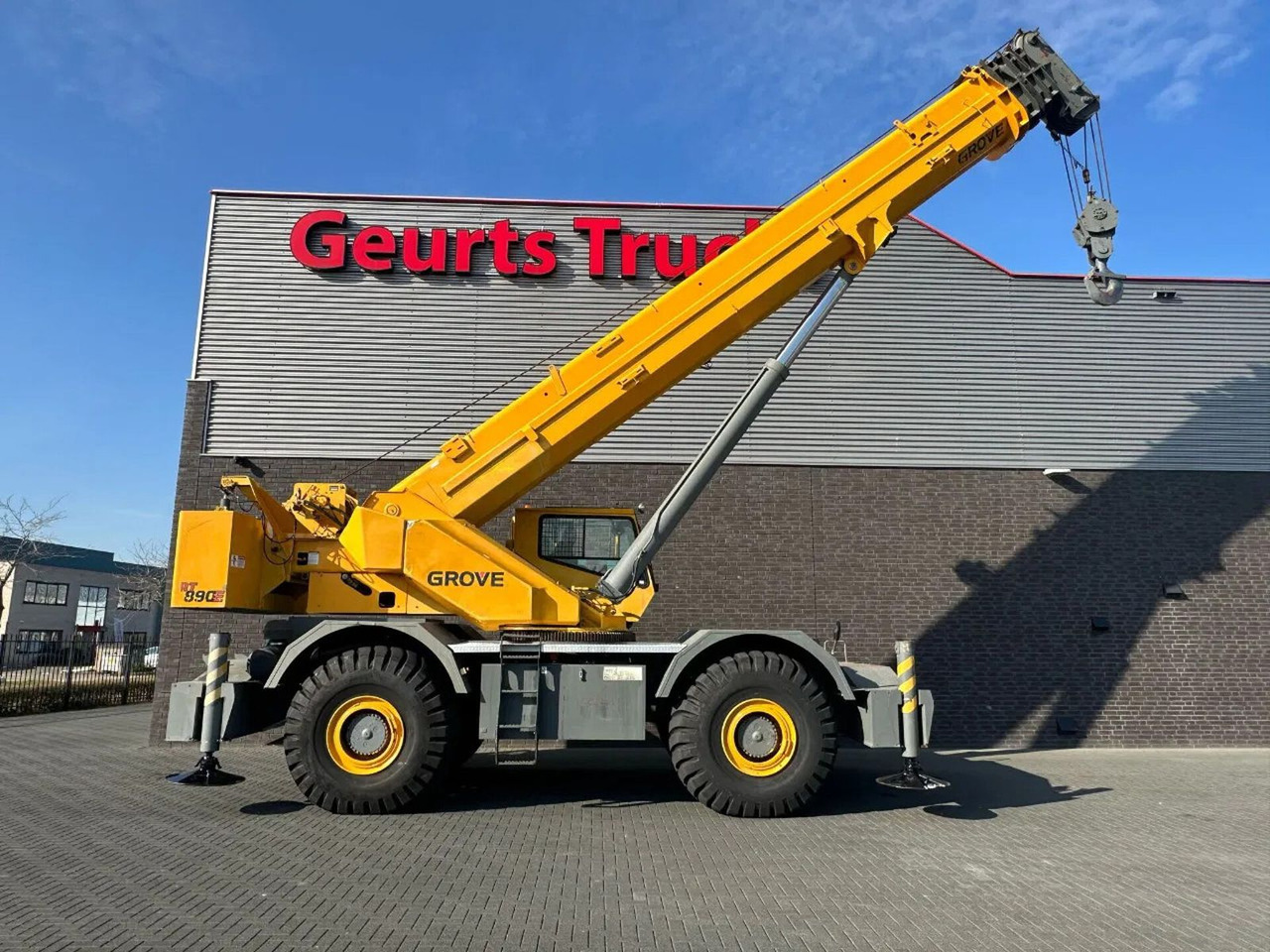 Grove RT890E ROUGH TERRAIN CRANE, CE-markering - עגורן מגדל: תמונה 4 Grove RT890E ROUGH TERRAIN CRANE, CE-markering - עגורן מגדל: תמונה 4