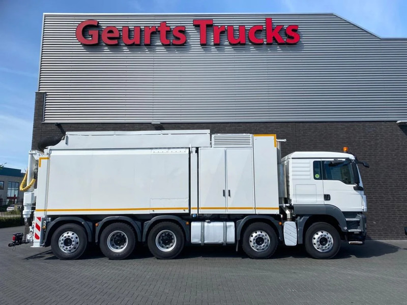 MAN TGS 35.440 10X4-6 BL TRIDEM RSP SAUGBAGGER/SUCTIONEXAVATOR/GRONDZUIGER - משאית ואקום: תמונה 4 MAN TGS 35.440 10X4-6 BL TRIDEM RSP SAUGBAGGER/SUCTIONEXAVATOR/GRONDZUIGER - משאית ואקום: תמונה 4