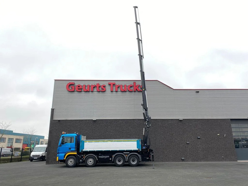 MAN TGS 35.480 8X4 KIPPER/TIPPER + HMF 2620-K5 KRAAN/KRAN/CRANE/GRUA - מזהיר, משאית מנוף: תמונה 3 MAN TGS 35.480 8X4 KIPPER/TIPPER + HMF 2620-K5 KRAAN/KRAN/CRANE/GRUA - מזהיר, משאית מנוף: תמונה 3