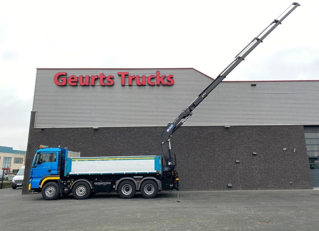 MAN TGS 35.480 8X4 KIPPER/TIPPER + HMF 2620-K5 KRAAN - מזהיר, משאית מנוף: תמונה 4 MAN TGS 35.480 8X4 KIPPER/TIPPER + HMF 2620-K5 KRAAN - מזהיר, משאית מנוף: תמונה 4