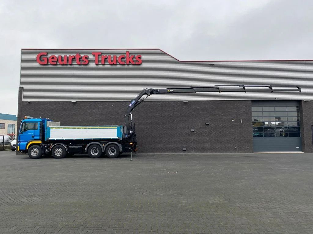 MAN TGS 35.480 8X4 KIPPER/TIPPER + HMF 2620-K5 KRAAN - מזהיר, משאית מנוף: תמונה 5 MAN TGS 35.480 8X4 KIPPER/TIPPER + HMF 2620-K5 KRAAN - מזהיר, משאית מנוף: תמונה 5
