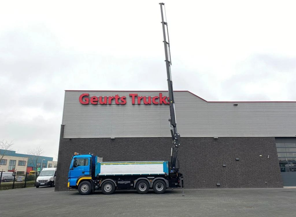 MAN TGS 35.480 8X4 KIPPER/TIPPER + HMF 2620-K5 KRAAN - מזהיר, משאית מנוף: תמונה 3 MAN TGS 35.480 8X4 KIPPER/TIPPER + HMF 2620-K5 KRAAN - מזהיר, משאית מנוף: תמונה 3