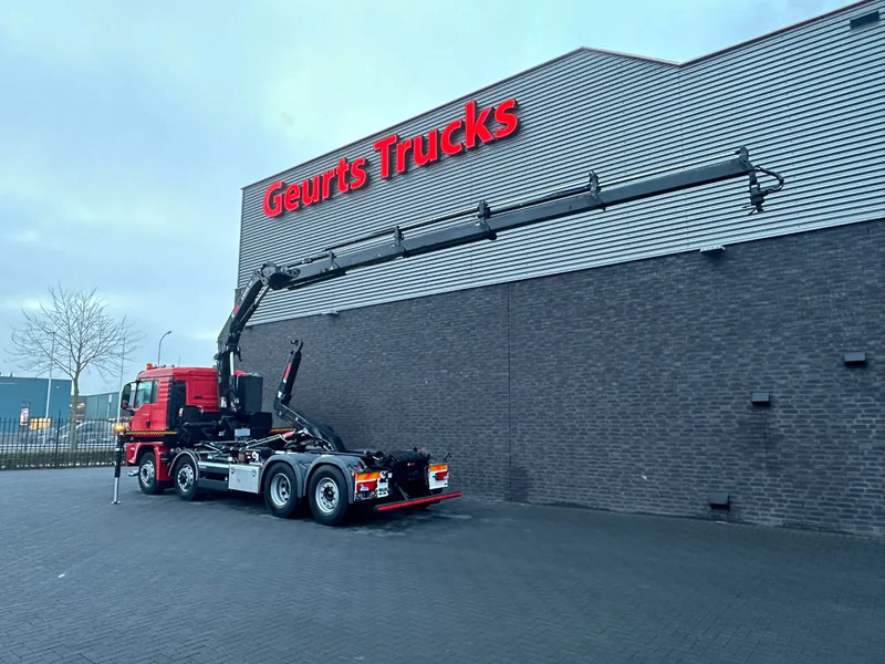 MAN TGS 35.500 8X4H-6 MET MULTILIFT ULT T 21 S51 HAAKARMSYSTEEM + HIAB X-HIPRO 192 E-4 KRAAN/CRANE/KRAN/GRUA - משאית הרמת וו, משאית מנוף: תמונה 3 MAN TGS 35.500 8X4H-6 MET MULTILIFT ULT T 21 S51 HAAKARMSYSTEEM + HIAB X-HIPRO 192 E-4 KRAAN/CRANE/KRAN/GRUA - משאית הרמת וו, משאית מנוף: תמונה 3