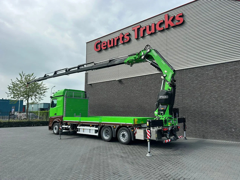 Mercedes-Benz Actros 2545 6X2 OPENLAADBAK MET FASSI F545RA.2.28 XE DINAMIC KRAAN / KRAAN/ CRANE/ GRUA - משאית מנוף: תמונה 3 Mercedes-Benz Actros 2545 6X2 OPENLAADBAK MET FASSI F545RA.2.28 XE DINAMIC KRAAN / KRAAN/ CRANE/ GRUA - משאית מנוף: תמונה 3