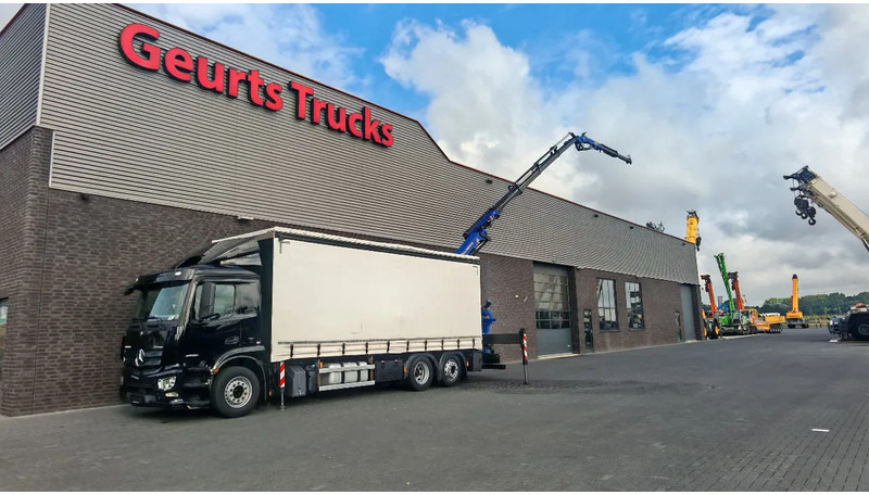 Mercedes-Benz Antos 2536 6X2 SCHUIFZEIL MET PALFINGER PK23002-SH C KRAAN / KRAN / CRANE / GRUA - משאית מנוף: תמונה 5 Mercedes-Benz Antos 2536 6X2 SCHUIFZEIL MET PALFINGER PK23002-SH C KRAAN / KRAN / CRANE / GRUA - משאית מנוף: תמונה 5