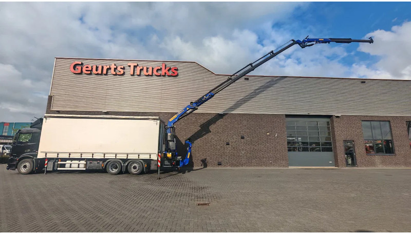 Mercedes-Benz Antos 2536 6X2 SCHUIFZEIL MET PALFINGER PK23002-SH C KRAAN / KRAN / CRANE / GRUA - משאית מנוף: תמונה 4 Mercedes-Benz Antos 2536 6X2 SCHUIFZEIL MET PALFINGER PK23002-SH C KRAAN / KRAN / CRANE / GRUA - משאית מנוף: תמונה 4