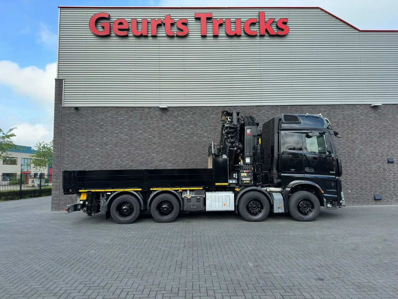 משאית מנוף Mercedes-Benz Arocs 3251 8X4 + HIAB 1058 E-8 + JIB 150X-6 JDC: תמונה 14